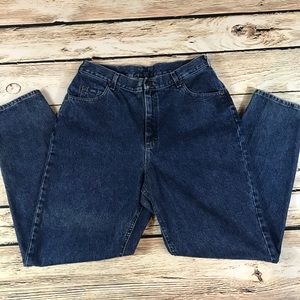 Vintage LEE Jeans Womens 16 High Waist MOM Taper